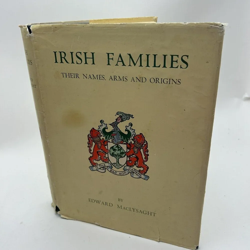 Irish Families Their Names, Arms, And Origins MacLysaght 1957 - Picture 1 of 4